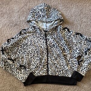 Victoria Sport Leopard Print Hoodie